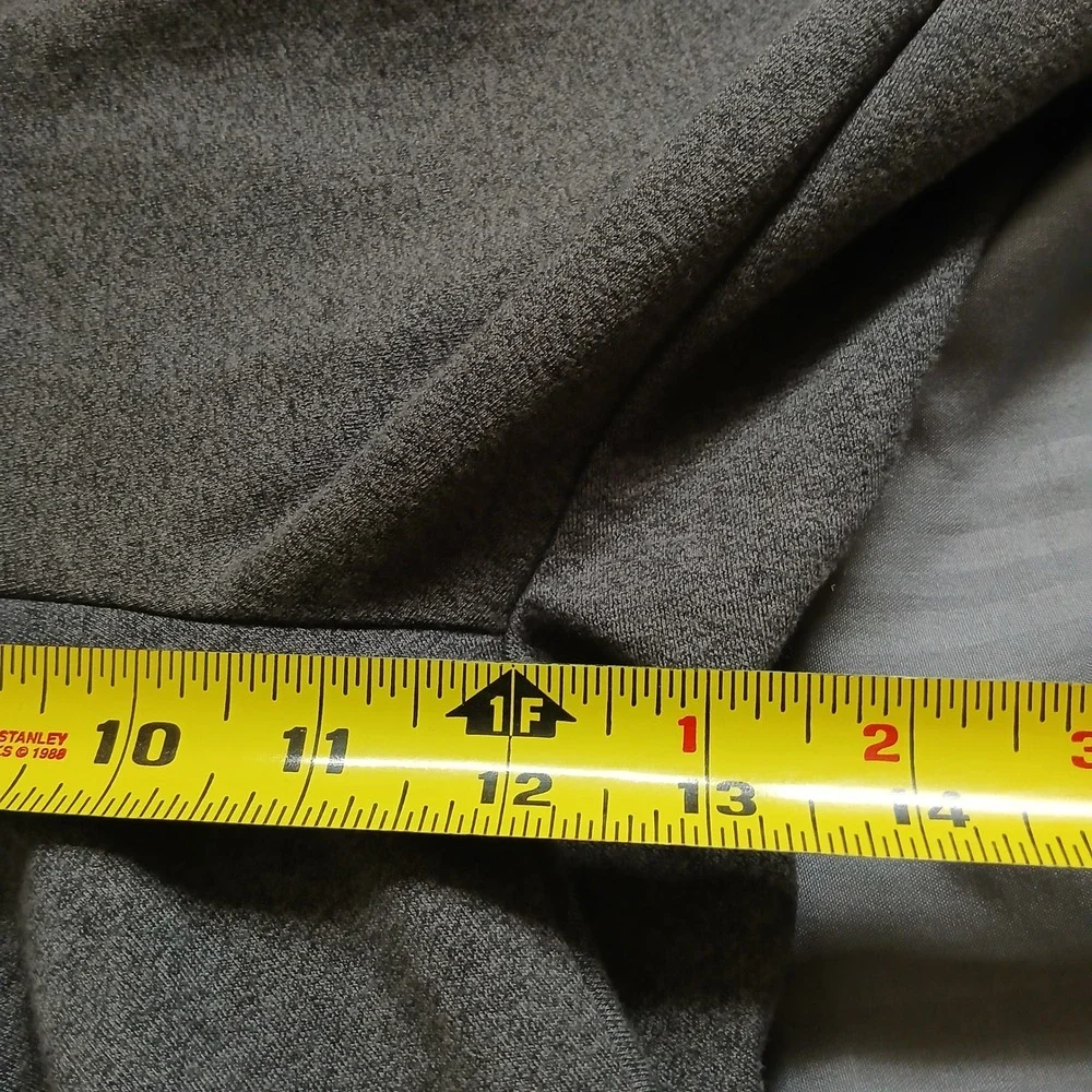 Alphalete Joggers Mens Medium Gray‎ Tapered Zipper Ankle Athletic Pants
